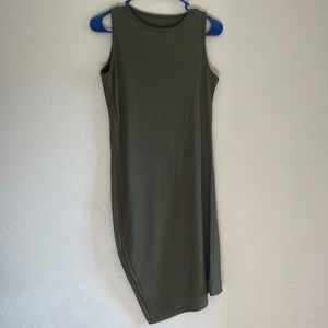No brand midi body con dress, fits like a small